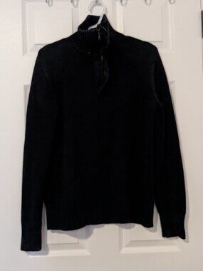 Banana Republic long sleeve quarter zip sweater size small